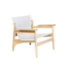 Safari Leather Armchair - Natural at Online8 Furniture Auckland NZ
