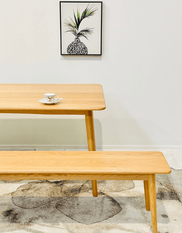 Sagyo Dining Bench Seat - Natural at Online8 Furniture Auckland NZ