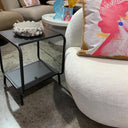 Samui Metal Side Table - Black at Online8 Furniture Auckland NZ