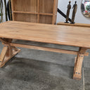 Sao Paulo Recycled Elm Dining Table 2000mm at Online8 Furniture Auckland NZ