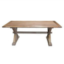 Sao Paulo Recycled Elm Dining Table 2000mm at Online8 Furniture Auckland NZ