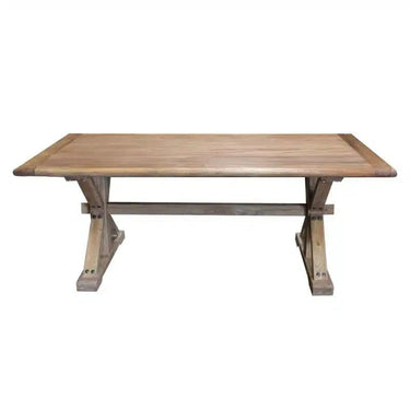 Sao Paulo Recycled Elm Dining Table 2000mm at Online8 Furniture Auckland NZ