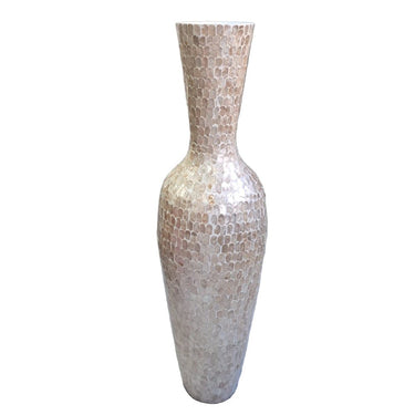 Sara Capiz Floor Vase - Large at Online8 Furniture Auckland NZ