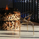 Saturn Transparent Chair - Amber at Online8 Furniture Auckland NZ
