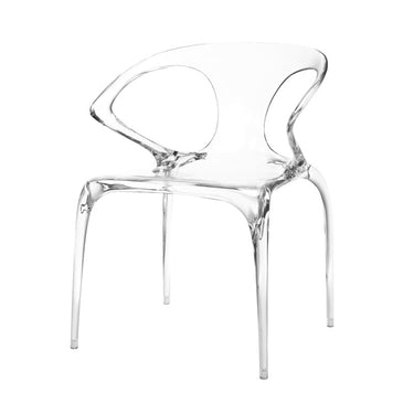Saturn Transparent Chair - Clear at Online8 Furniture Auckland NZ