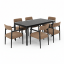 Savannah Dining Suite - 6 Seater at Online8 Furniture Auckland NZ