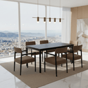 Savannah Dining Suite - 6 Seater at Online8 Furniture Auckland NZ