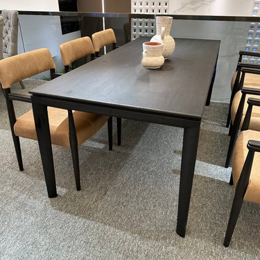 Savannah Dining Table - Walnut Finish at Online8 Furniture Auckland NZ