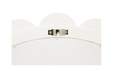 Scallop Arch Mirror - White at Online8 Furniture Auckland NZ