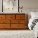 Scarlett 7 Drawer Lowboy at Online8 Furniture Auckland NZ