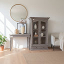 Secretary's Cabinet Antique Grey Old Pine at Online8 Furniture Auckland NZ