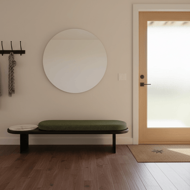 Sensei Bench Seat – Black/Olive at Online8 Furniture Auckland NZ