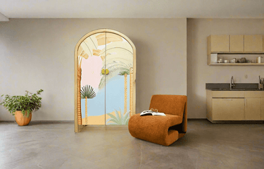 Shady Palms Arch Top Almirah at Online8 Furniture Auckland NZ