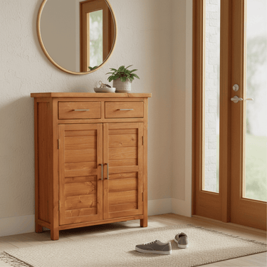 Shoe Cabinet Natural at Online8 Furniture Auckland NZ