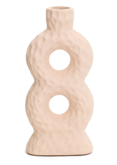 Sicily Loop Texture Ceramic Vase at Online8 Furniture Auckland NZ