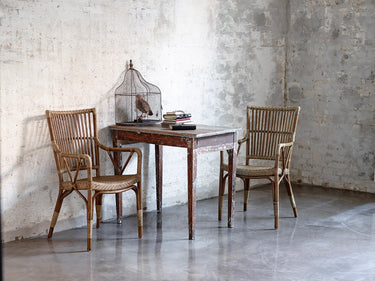 SIKA Originals Piano Rattan Armchair - Antique at Online8 Furniture Auckland NZ