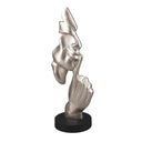 Silence Sculpture on Black Wwooden Base at Online8 Furniture Auckland NZ