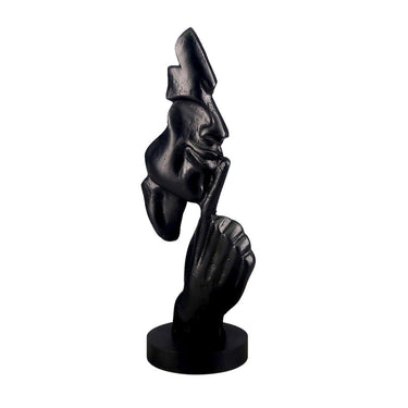 Silence Sculpture on Wooden Base at Online8 Furniture Auckland NZ