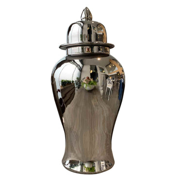 Silver Ginger Jar at Online8 Furniture Auckland NZ