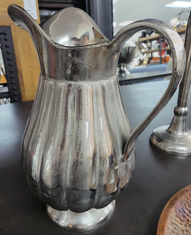 Silver Water Pitcher | Large Jug at Online8 Furniture Auckland NZ
