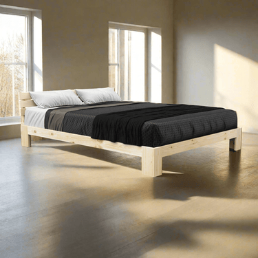 Simple Bed Frame - Queen at Online8 Furniture Auckland NZ