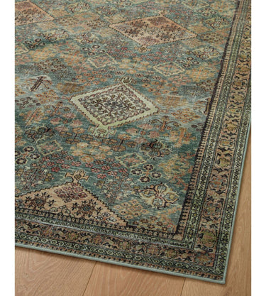 Sinclair Turquoise Multi Color Rug - 229x289Cm at Online8 Furniture Auckland NZ
