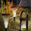 SIRIUS SOLAR Aston Lantern Black/Brown at Online8 Furniture Auckland NZ