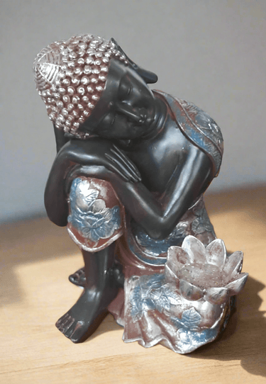 Sitting Buddha Statue with Candle Holder at Online8 Furniture Auckland NZ