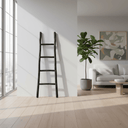 Slim Rustic Ladder – Black at Online8 Furniture Auckland NZ