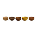 Small Bowl S/5 - Multi Natural Colours at Online8 Furniture Auckland NZ