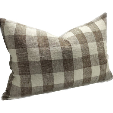 Snugg+Co Cushion Cover - Ivory/Brown at Online8 Furniture Auckland NZ