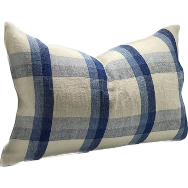 Snugg+Co Cushion Cover - Ivory/Denim/Blue at Online8 Furniture Auckland NZ