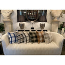 Snugg+Co Cushion Cover - Natural/Black/Ivory at Online8 Furniture Auckland NZ