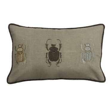 Snugg+Co Cushion Cover - Natural W/Bugs at Online8 Furniture Auckland NZ