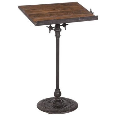 Solid Teak Adjustable Menu Stand | Lecturn | Music Easle at Online8 Furniture Auckland NZ