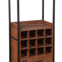 Solid Teak Wine Rack at Online8 Furniture Auckland NZ