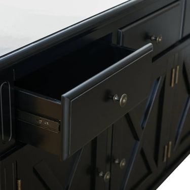 Sorrento 4 Door Hamptons Buffet Table - 1880mm at Online8 Furniture Auckland NZ