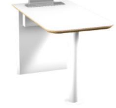 Soundbox Large Table - White at Online8 Furniture Auckland NZ