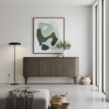 Southbank 4 Door Sideboard - Dark Oak at Online8 Furniture Auckland NZ