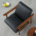 Spencer Mid-Century Armchair Black at Online8 Furniture Auckland NZ