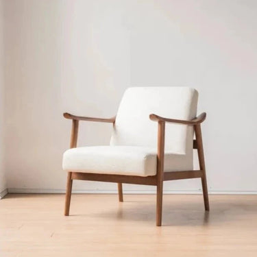 Spencer Mid-Century Chair - Sand at Online8 Furniture Auckland NZ