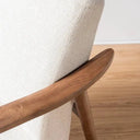 Spencer Mid-Century Chair - Sand at Online8 Furniture Auckland NZ