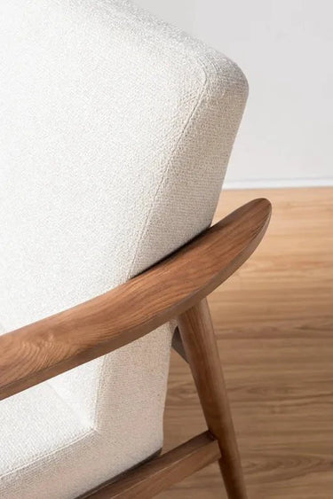 Spencer Mid-Century Chair - Sand at Online8 Furniture Auckland NZ