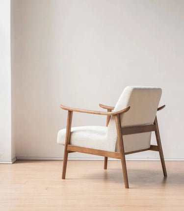 Spencer Mid-Century Chair - Sand at Online8 Furniture Auckland NZ