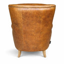Springfield Aged Leather Armchair – Cognac at Online8 Furniture Auckland NZ
