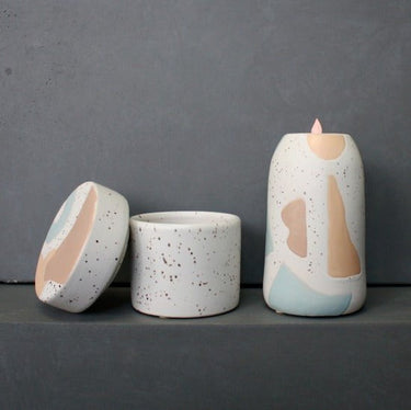 St Malo Geo Design T-Light Holder at Online8 Furniture Auckland NZ