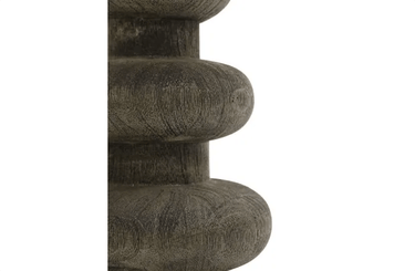 Stacked Wooden Table Lamp - Walnut at Online8 Furniture Auckland NZ