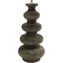 Stacked Wooden Table Lamp - Walnut at Online8 Furniture Auckland NZ