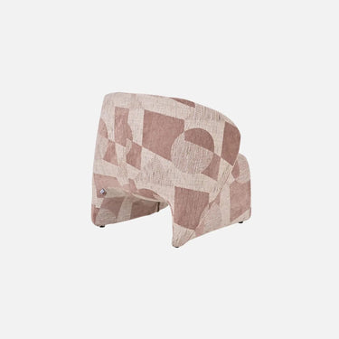 Starke Armchair - Geo Taupe at Online8 Furniture Auckland NZ