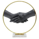 Statue of Co-Operation Sculpture at Online8 Furniture Auckland NZ